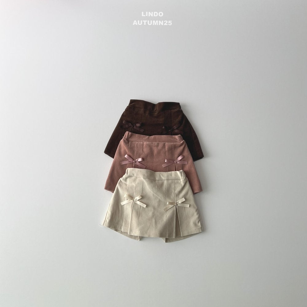 🇰🇷 Line Ribbon Skirt Pants