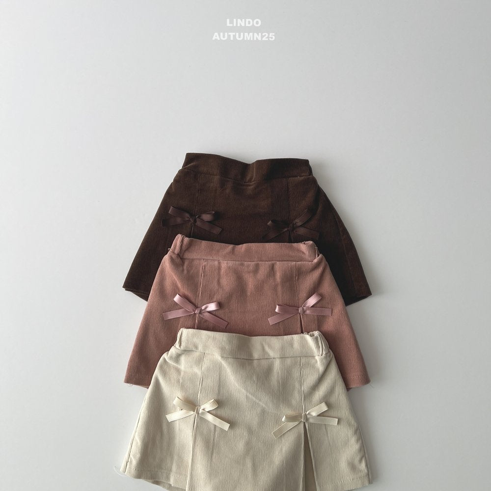 🇰🇷 Line Ribbon Skirt Pants